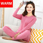 Genuine Autumn Clothes and Long Trousers Ladies Pure Cotton Thin Middle-aged and Elderly Cotton Thermal Underwear Set