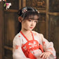 Girls' Hanfu Underwear Chinese Style Tang Costume Children's Ancient Costume Super Fairy Dress Cherry Blossom Princess Dress Spring Summer Costumes