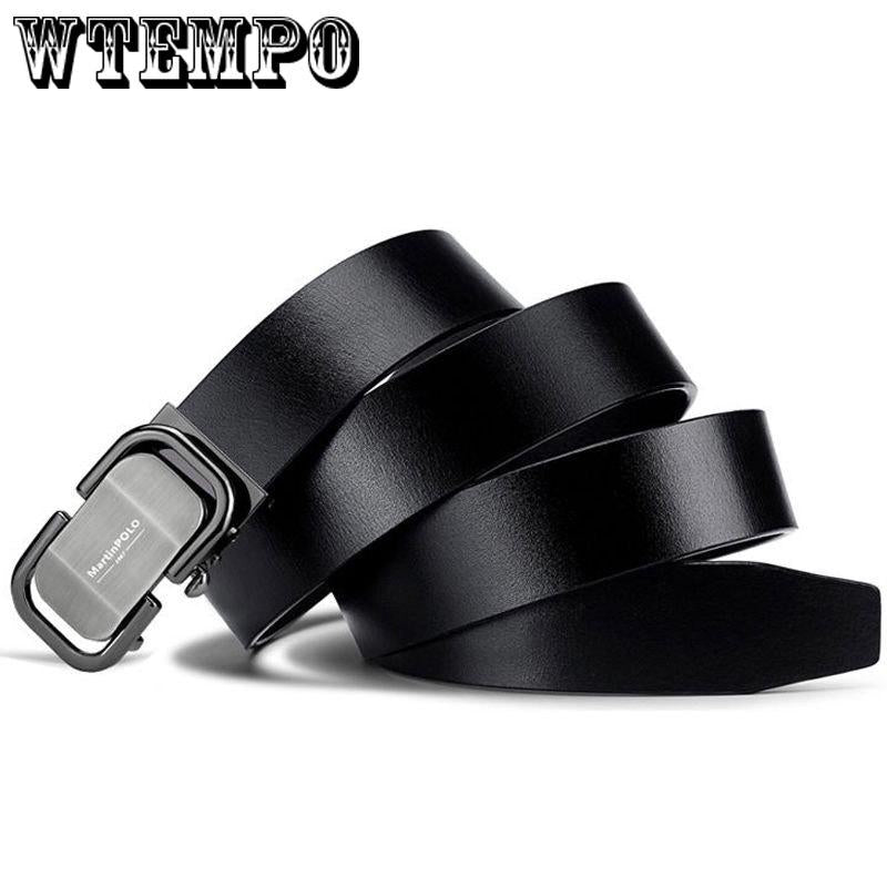 Fashion Men Belts Genuine Leather Luxury Designer Brown Vintage Waist Belt For Jeans Cowboy