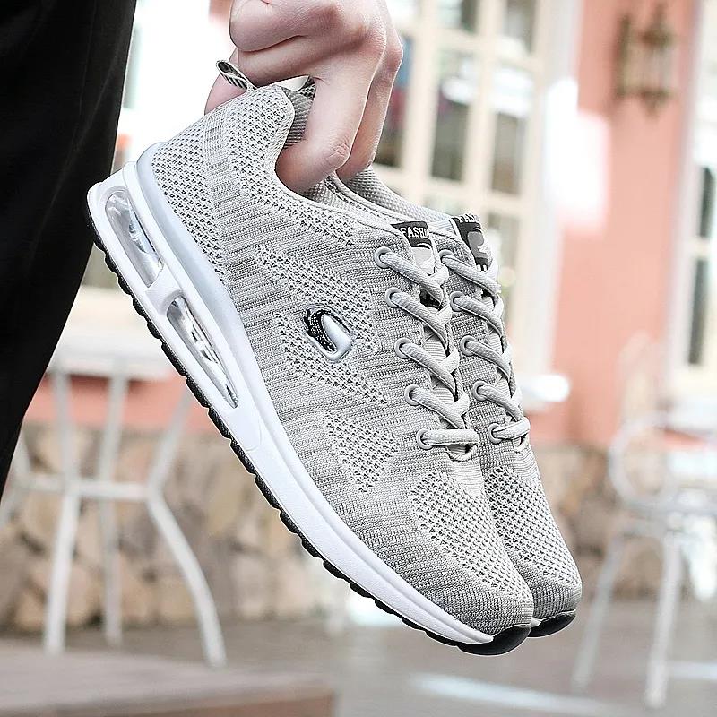 Men's Shoes Spring and Summer Net Shoes Sports Casual Breathable Running Shoes Stench Soft Bottom Sports Shoes