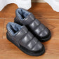 Winter Non-slip and Waterproof Cotton Shoes Thick-soled Plush Couple Warm Flat Shoes