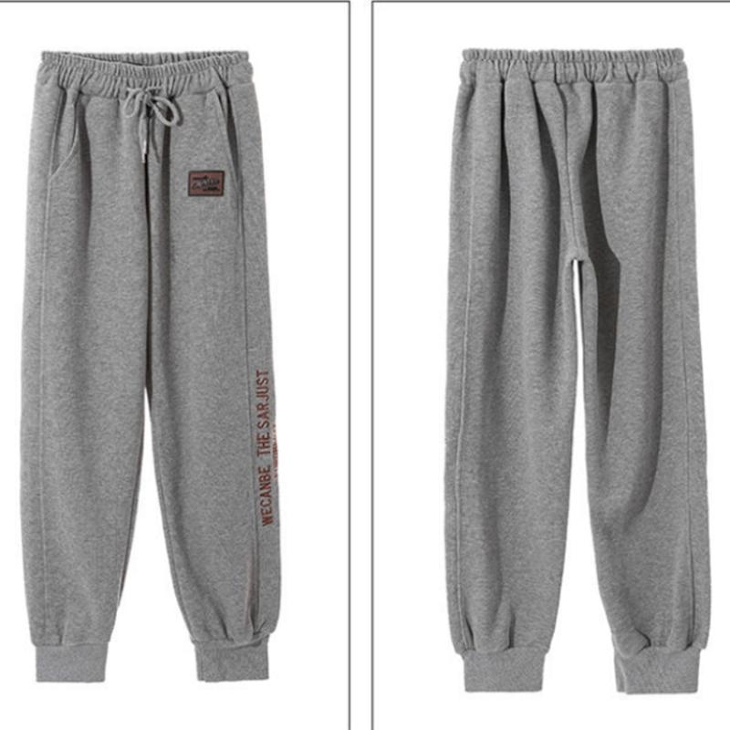 Cotton Drawstring Sweatpants Women Korean Loose Spring and Summer High-waist All-match Casual Trendy Pants