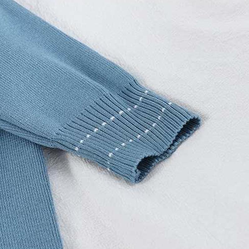 Women Knitted Tracksuit V-neck Sweater Casual Suit Autumn Winter 2 Piece Set Knit Pants Sporting Suit Femme Clothing