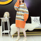 Autumn Winter Mid-length Sweater Skirt Women Loose Casual Fashion Pullovers Long Sleeve Knit Bottoming Skirt Women