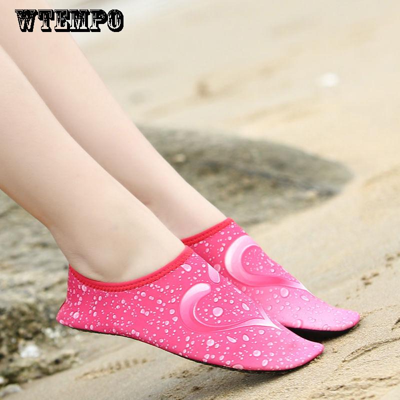 On-slip Shoes Beach Socks Shoes Men and Women Diving Shoes Swimming Shoes Soft Shoes
