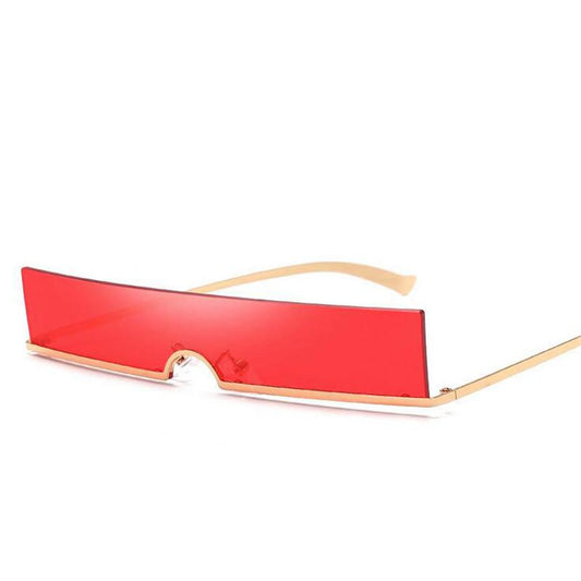 WTEMPO One Piece Lens Sunglasses Women Men Fashion Small Frameless Women's Men's  Sunglasses 2019