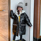 Girls' Cotton Clothes Mid-length Thicken Winter Warm Jacket Korean Style Down Coat Over The Knee Quilted Jacket