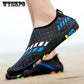 Male Non-slip Breathable Swimming Shoes Baotou Thick-soled Shoes Fishing Beach Soft Shoes