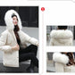Thicken Warm Female Parker Clothing Winter Fashion Short Cotton Coat Fur Collar Plus Velvet Loose Padded Jacket