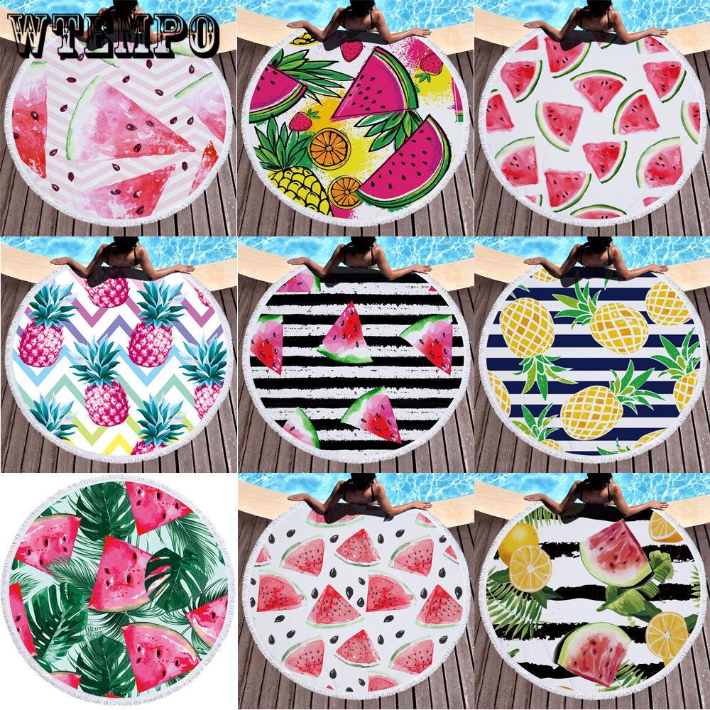 WTEMPO Polyester Beach Towel Tapestry Picnic Mat Beach Blanket for Outdoor Hiking Travel Camping Mat