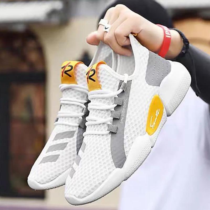 Men's Shoes Autumn Breathable Casual Korean Version of All-match Sports Running Shoes Men's Shoes