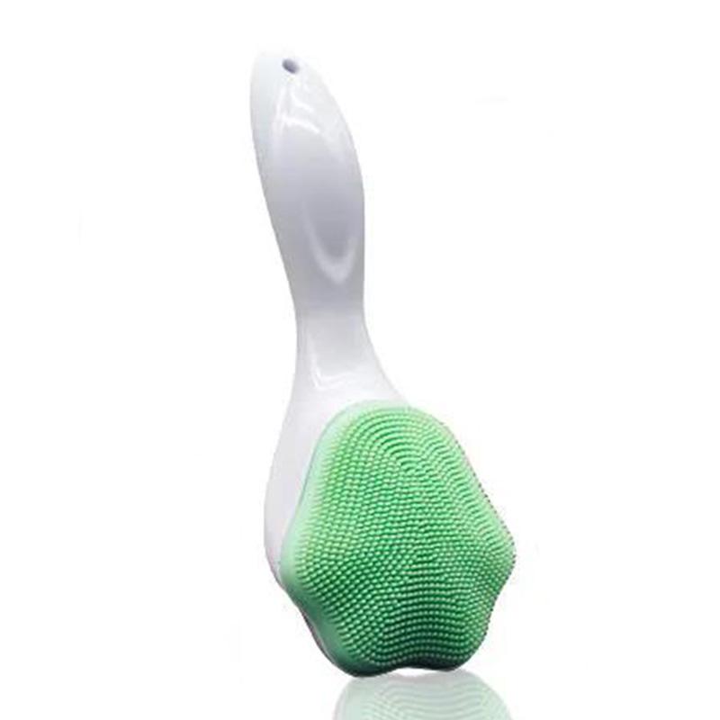 Washing Brush Household Soft Hair To Blackhead Deep Cleansing Pores and Dirt Manual Silicone Massage Facial Cleansing Artifact