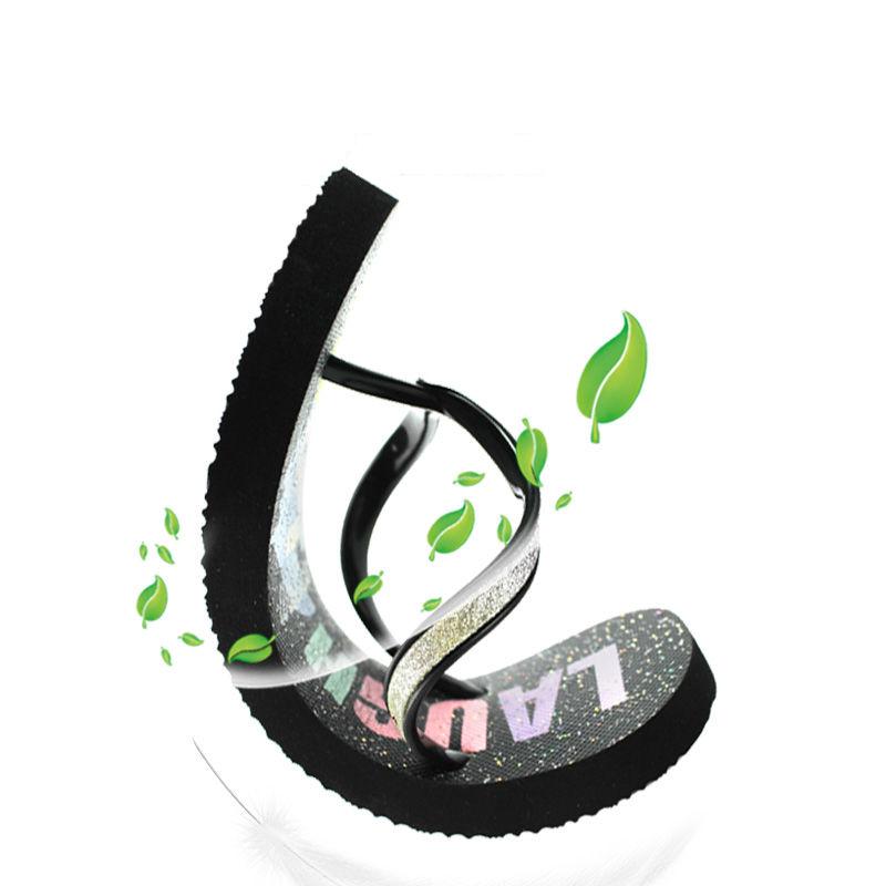 Flip-flop female summer fashion wear personality student non-slip beach versatile flat slippers