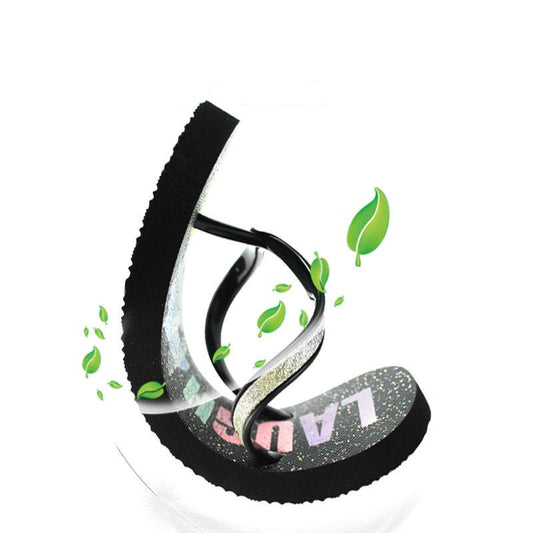 Flip-flop female summer fashion wear personality student non-slip beach versatile flat slippers