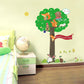 [Wall sticker] squirrel animal tree wall stickers for kids rooms nursery baby bedroom interior wall