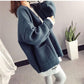 Knitted Cardigan Women Jacket Women Korean Version Loose Students Are Thin and Versatile Thick Sweater Jacket