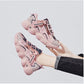 Spring Women's Shoes Sports Shoes Female Students Korean Version of The Ins Super Fire Daddy Shoes Running Casual Shoes