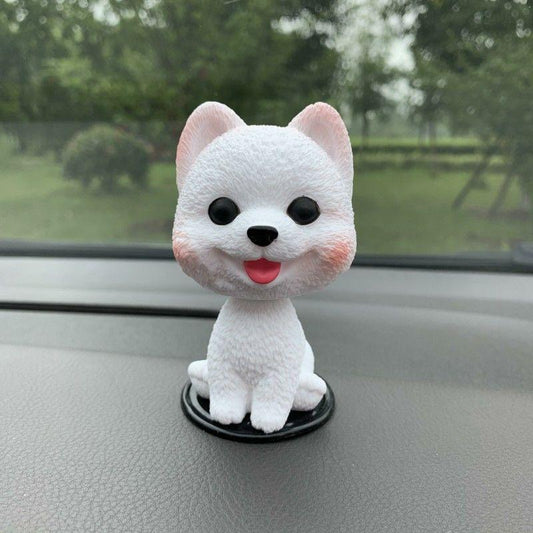 Shaking Head Dog Doll Decoration Car Center Console Decoration Creative Car Interior