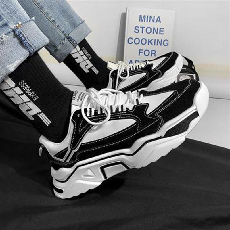 Size 39-44 Men Breathable Leather Sneakers Comfortable Basketball Shoes Women Non-slip Running Shoes Outdoor Travel Shoes