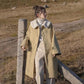 Add Cotton Thick Winter Mid-length Woolen Coat Female Lamb Hair Doll Collar Warm Woolen Coat