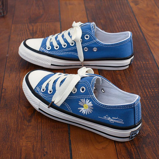 Fashion Men Canvas Shoes Trend Platform Shoes Comfortable Breathable High Quality Thick Bottom Vulcanized Shoes Men