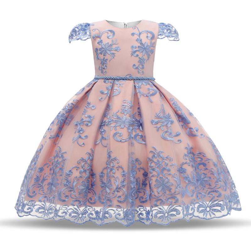 Girls Dress Elegant New Year Princess Children Party Dress Wedding Gown Kids Dresses for Girls Birthday Party Dress Vestido Wear