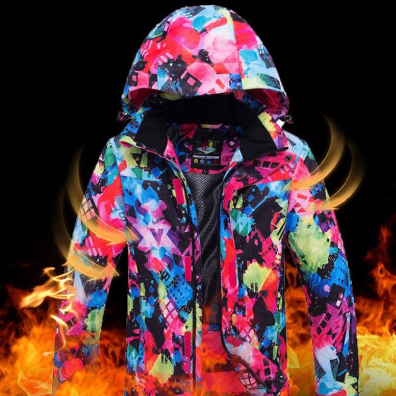 Children's Ski Clothing Suit Outdoor Windproof and Waterproof Two-piece Sportswear Windproof Wear-resistant Tooling Snowboard Suit