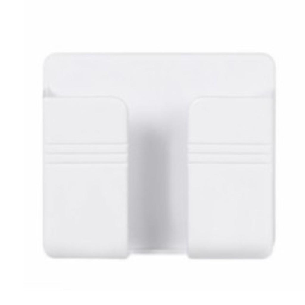 3pcs Wall Mount Stand Phone Socket Phone Charging Holder Bracket Mounted Organizer