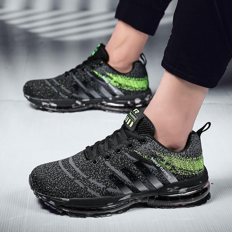 Summer Men Shoes Breathable Running Sneakers Athletic Trainers Anti-skid Jogging Sneakers Zapatillas