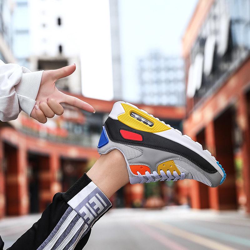 Men's Shoes Youth All-match Cushion Sports Shoes Men's Casual Shoes Breathable Couples Running Shoes Men's Sports Casual Shoes