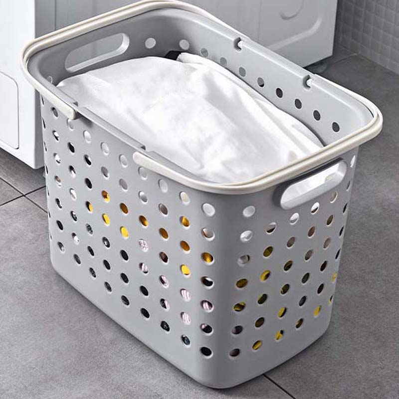 Household Food Toy Plastic Storage Basket Bathroom Dirty Clothes Storage Basket