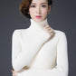 Women's Woolen Sweater Winter Thickened Warm  Slim Cashmere Sweater Turtleneck Sweater  Jumper Tops