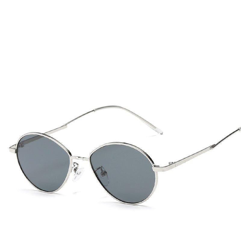 WTEMPO Retro Small Frame Oval Sunglasses Women Men Brand Designer Anti-UV Women Sunglasses 2019 6 Co