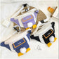 Canvas Bag Women's Casual Simple Solid Color Shoulder Bag Korean Version of Nylon Cloth Cute All-match Messenger Bag