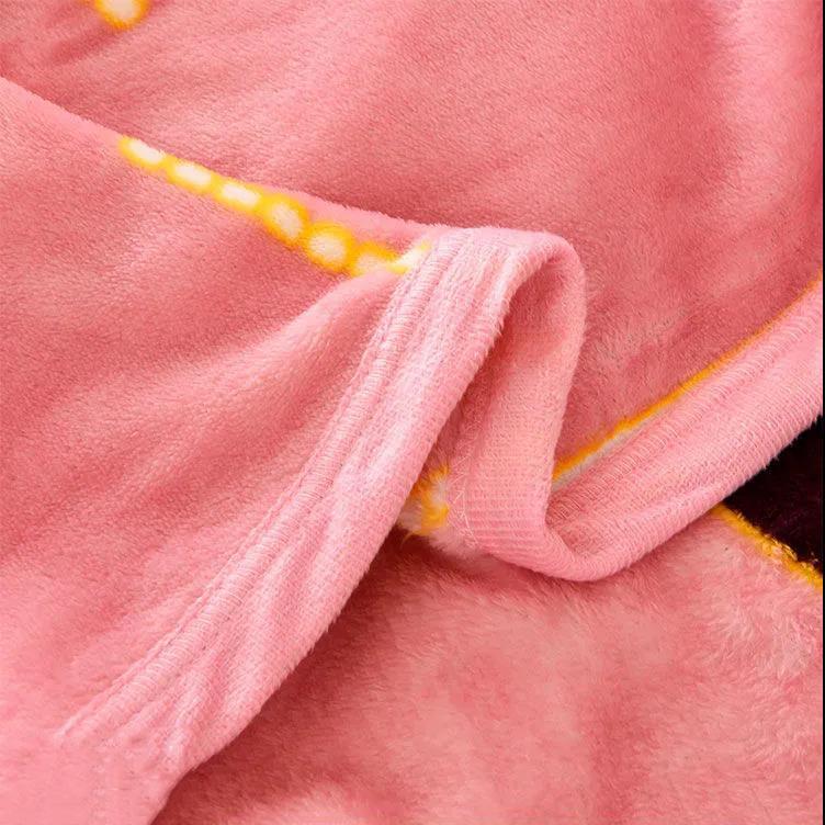 Thick Warm Fluffy Super Soft Raschel Blankets Thick Coral Fleece Sheet Single Piece Winter Warm Blanket Single Double-sided Flannel Double Bed Blanket