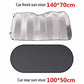 Car Sun Visor Cover Car Windshield Umbrella Foldable Reflective Sun Visor Sun Protection and Heat Insulation Sun Visor Pad