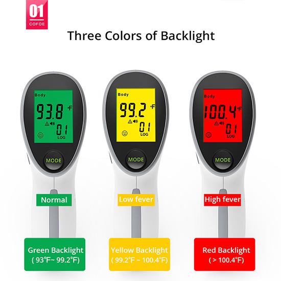 Medical Infrared Thermometer Forehead Portable Non-contact Handheld Temperature Measure IR Device