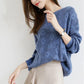 Sweater Women's Pullover Knitwear Casual Lady Style Crochet Hollow Korean Fluffy Top Trending Sweater Autumn and Winter Loose