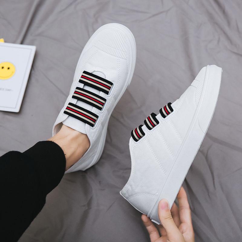 New Shoes Casual Ice Canvas Shoes for Men Loafers Slip on Men's Flats Fashion Casual Walking Shoes