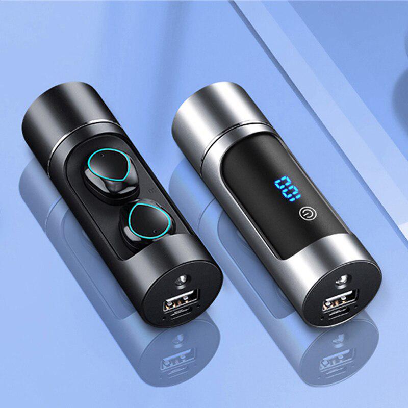 Waterproof 5.0 Earphones Bluetooth Mini HIFI TWS Earbuds Wireless Headphones Noise Reduction Headset