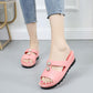 Heighten Slippers Women Wear Thick-soled Wedges Platform Shoes Summer Fashion Non-slip Sandals Slippers