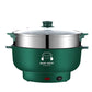 400W/800W Dual-levels Electric Heat Pot 20cm Mini Non-stick Cookware Boiling Soup Pot for One Person