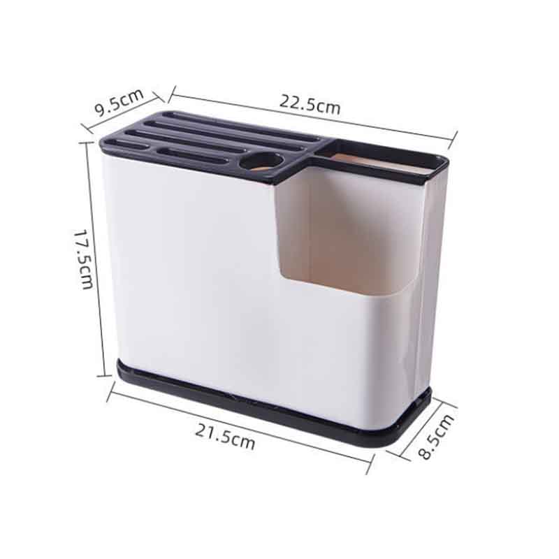 Kitchen Rack Multi-function Knife Rack Storage Rack Insert Knife Seat Chopsticks Tube Drain Storage Rack Kitchen Supplies Tools