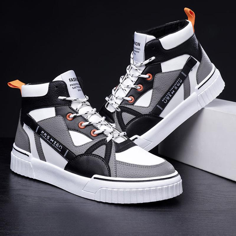 Spring and Summer Men's High-top Shoes Korean Version of The Trend of All-match Casual Shoes Men's Sports Shoes
