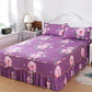 Non-slip Mattress Cover Modern Minimalist Bedspread Single Piece Simmons Protective Cover Sheet