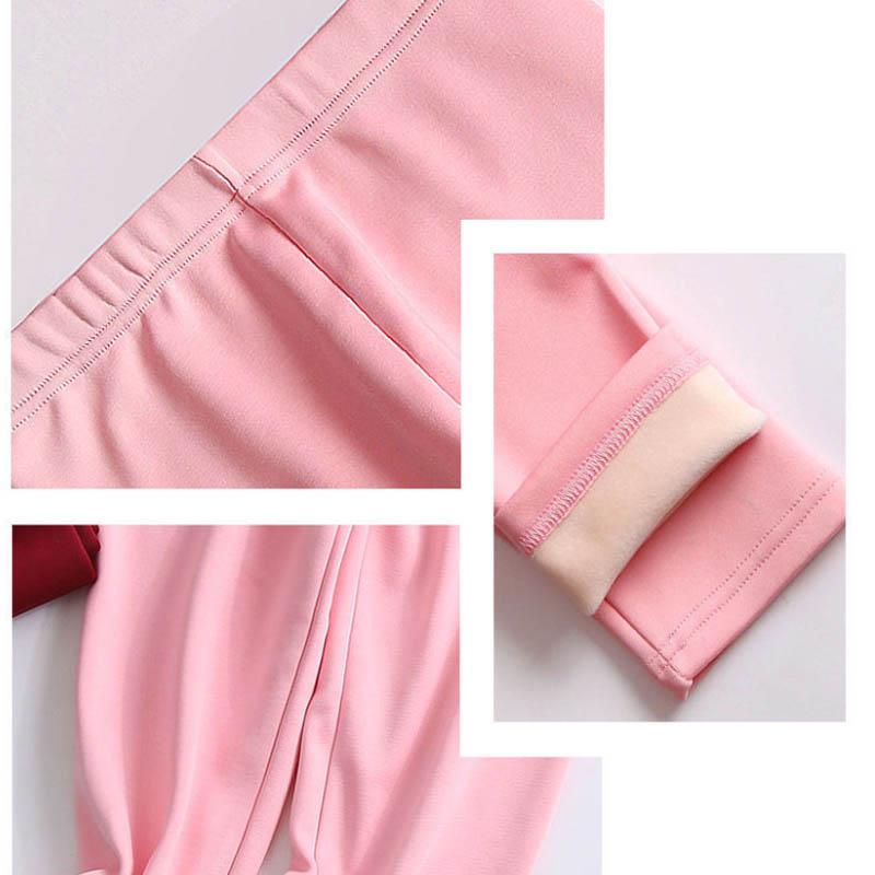 Women's Warm Pants Plus Velvet Thickening Ladies Long Trousers Inner Wear Slim Winter Leggings Line Pants Cotton Trousers One Velvet Plus Size