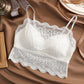 Bralette Top Camisole Padded Crop Top Sexy Lingerie Lace Tank Camisoles for Women Fashion Balck White Strap Camis Sleep Tops