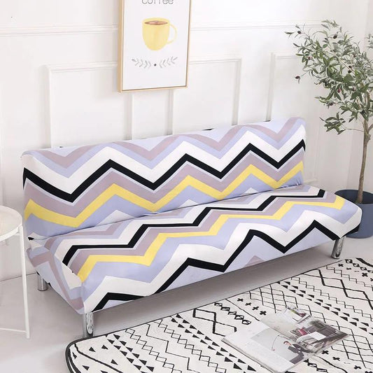 Sofa Cover Cover Modern Simple Folding Sofa Bed Cover Elastic All Inclusive Universal Armless Sofa Cover
