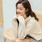 Knit Sweater Jacket Women's Literature and Art Retro Single-breasted Lapel Sweater Sweet and Light Ripe Wind Gentle Apricot Top Sweater