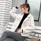 Fashion Trend Velvet Women's Coat Autumn and Winter Loose Plus Velvet Thick Lamb Wool Coat